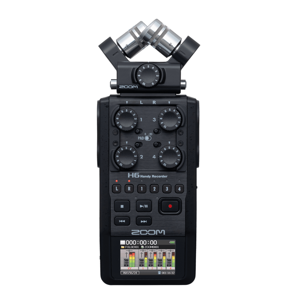 ZOOM H6 Podcast Equipment