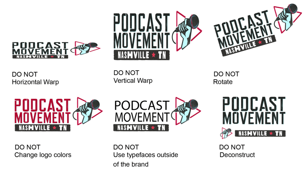 Brandlogoguidelines | Podcast Movement Podcasting News Resources Conferences and Events | Podcast Movement Podcasting News Resources Conferences and Events